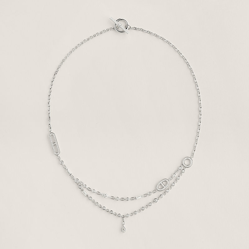 Chaine d'ancre Chaos Fancy necklace, large model | Hermès Canada